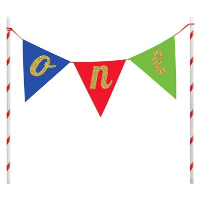  1st Birthday Cake Banner 