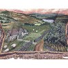 Manual Woodworkers and Weavers "Blessings of Ireland" Tapestry Throw Blanket 50"x60", Cotton, Celtic Irish Blessing and Heritage Decor - 2 of 3