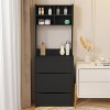 Dressing Table with Flip Top LED Illuminated Mirror, Vanity Table with Internal Storage Area and Removable Stool - The Pop Home - 2 of 4