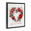 Stupell Industries Valentine's Heart Shaped Wreath, 17" x 21" - 3 of 4