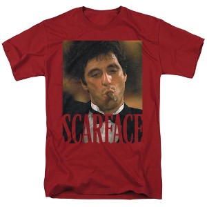 Scarface Smoking Cigar Adult T-Shirt - 1 of 4