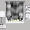 GoodGram Complete 6 Pc. Country Chic Plaid Window Curtain Treatment Set - 2 of 2