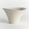 Plum & Post Cotes Pot Large - White Stoneware Planter w/ Drain Hole - 2 of 4