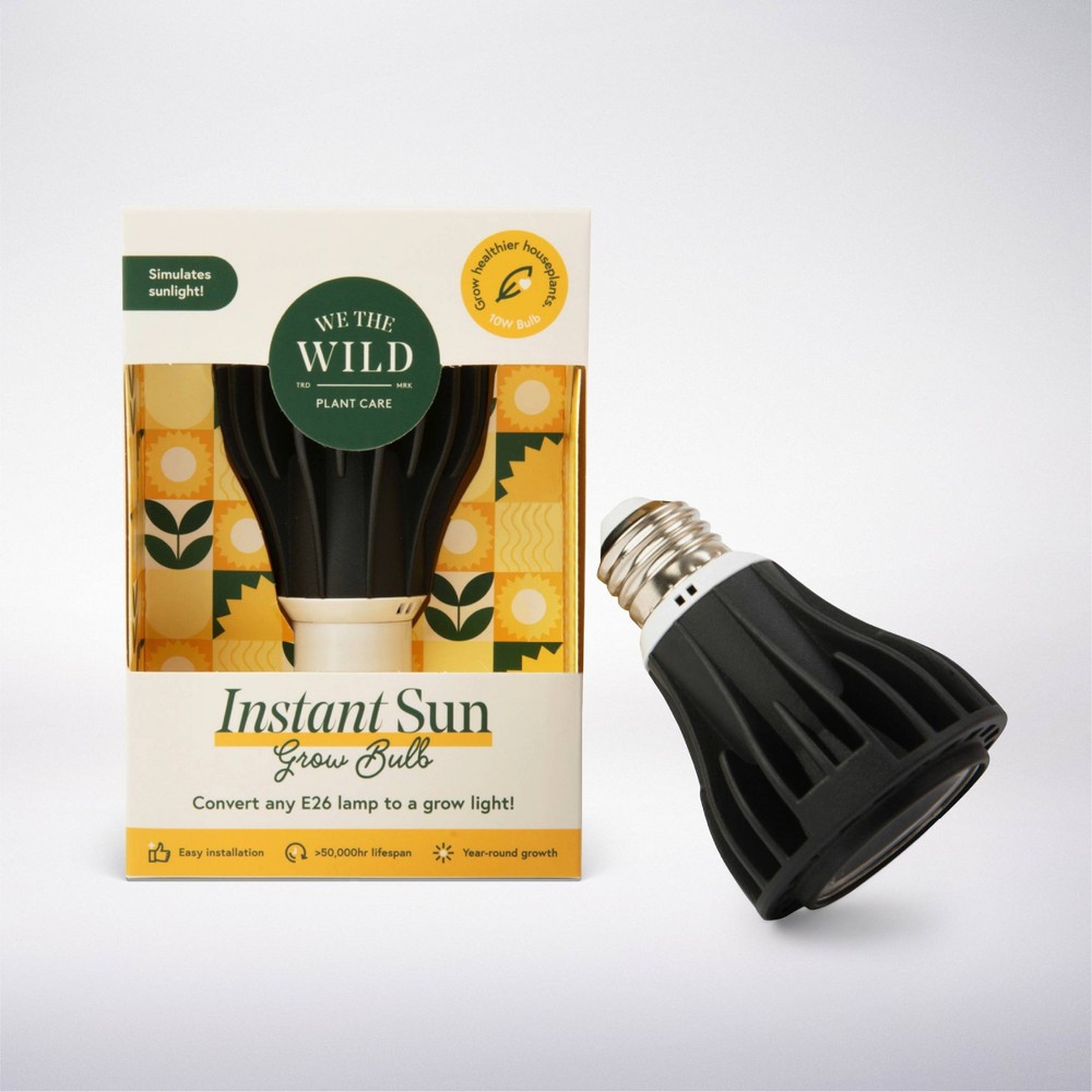 Photos - Light Bulb WE THE WILD Instant Sun Full Spectrum LED Grow  for Houseplants 10W E26