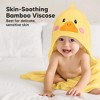 KeaBabies Cuddle Baby Hooded Towel, Organic Baby Bath Towel, Hooded Baby Towels, Baby Beach Towel for Newborn, Kids - 3 of 4