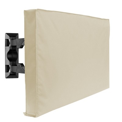 Outdoor TV Cover For Flat Screens - Slim Fit - Weatherproof Weather Dust Resistant Television Protector