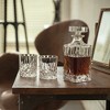 Viski Admiral Decanter and Tumblers - Premium Crystal Clear Glasses, Scotch and Whiskey Barware Gift, 30 Oz and 9 Oz - Set of 8 - 4 of 4