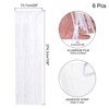 Unique Bargains Wedding Birthday Metallic Foil Fringe Table Skirts for Rectangle Tables - 2 of 4