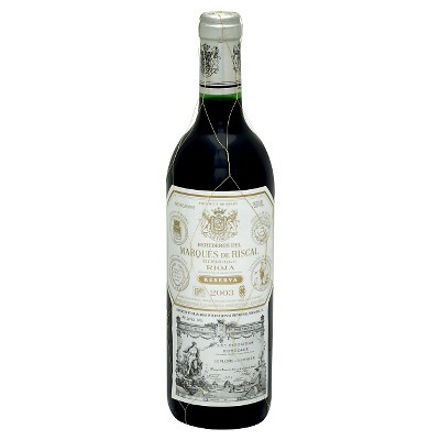 Marques De Riscal Reserva Rioja Red Blend Wine - 750ml Bottle