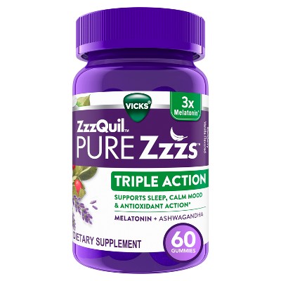 Pure Zzzs Triple Action Melatonin Gummies