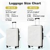 2 Pieces Expandable Luggages, Lightweight Luggage Set With 360° Spinner Wheels, TSA Lock, 24" + 28" Hardshell Luggage - 2 of 2