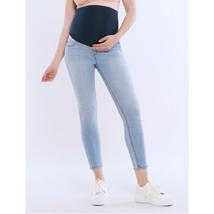 Women's Secret Fit Ankle Length Skinny Jeans | Motherhood Maternity - 1 of 4