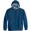 Collections Etc Men's Plaid Lined Knit Hoodie - 4 of 4