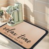 REGALWOVEN Large Diatomaceous Coffee Bar Mat, Quick Dry Dish Drying Mats for Kitchen Counter - 4 of 4