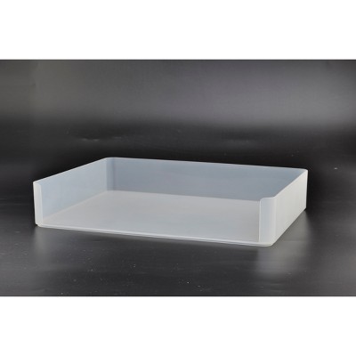 Plastic Stacking Letter Tray Clear - Made By Design™