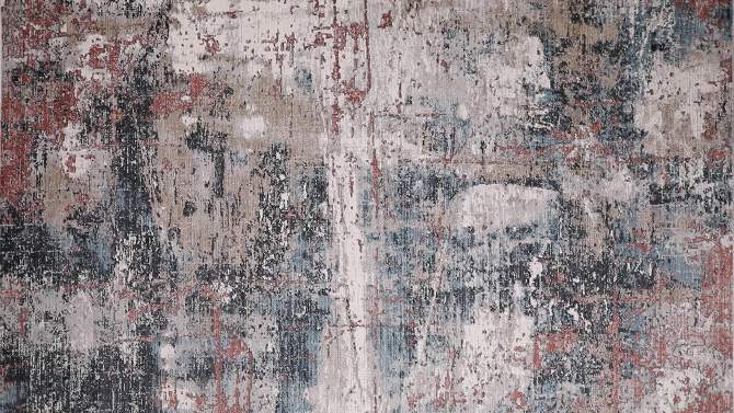 Casiane Abstract Area Rug Red/Blue - Jaipur Living, 2 of 7, play video