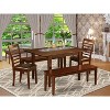 Kitchen Table Set - Dining Table with Chairs, Modern Dinette Set, Small Table & Chair Set, Wood Dining Furniture - 2 of 4