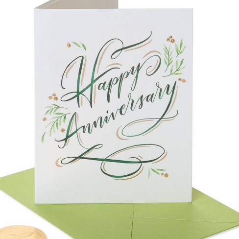 Elegant Happy Anniversary Card Target