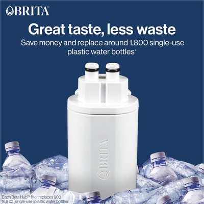 Brita Hub Compact White Countertop Water Filtration System