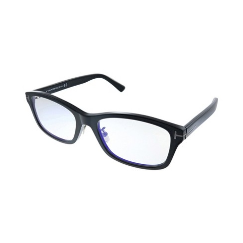 Tom Ford Ft 5724-dbn 001 Unisex Rectangle Eyeglasses Black 56mm : Target