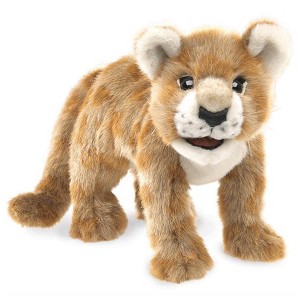 Folkmanis Puppets African Lion Cub Hand Puppet - 3064 - 1 of 3