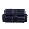 Acme Furniture Aashi Sofa Navy Leather - 2 of 4