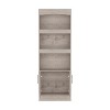 NicBex Home Office Desk Modern 2-Piece Set of Desk and Bookcase with 8 Storage Shelves and Wooden Frame for Office, Study, Living Room - 4 of 4
