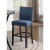 Dexmalle Set of 2 Fabric Bar Stools with Nailhead Trim - 3 of 4