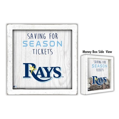 Mlb Tampa Bay Rays Baseball Field Metal Panel : Target