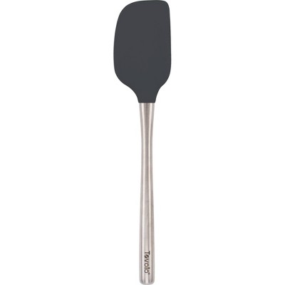Tovolo Flex-Core Stainless Steel Handled Spatula Charcoal