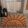 Holiday Coir DMTS224 Hand Tufted Indoor/Outdoor Door Mat - Natural - 1'-11" x 3' - Safavieh - 2 of 2