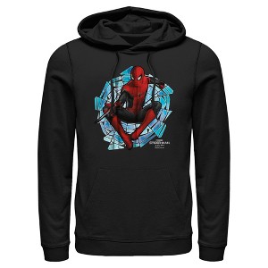 Men's Marvel Spider-Man: No Way Home Spinning Webs Pull Over Hoodie - 1 of 4