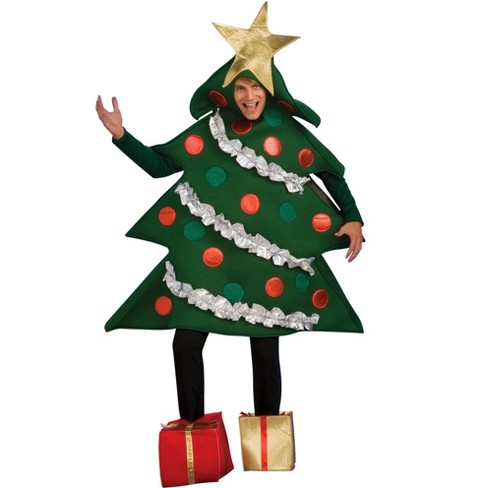 Rubies Costumes Christmas Tree Foam Tunic Costume For Men One Size Fits  Most : Target