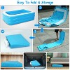 CoolWorld"Family Inflatable Swimming Pool, Outdoor Kiddie Pool for Kids & Adults, Backyard Water Fun"Blue - 3 of 4
