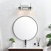 Elegant Lighting Benny 2 light Chrome and Clear Bath Sconce - image 3 of 4