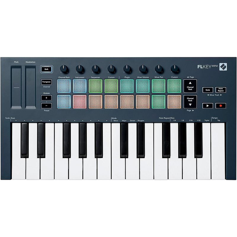Novation FLkey Mini 25-Key MIDI Keyboard for FL Studio, 1 of 5