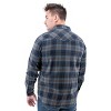 Old Ranch Brands Men's Tall Ranger Organic Snap Flannel Shirt - 2 of 4