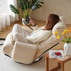 Sapphtopaz Recliner Sofa with Adjustable Head and Waist 360°Rotatable Lounge Sofa Chair with Phone Holder Game Chair for Living Room,Bedroom - 4 of 4