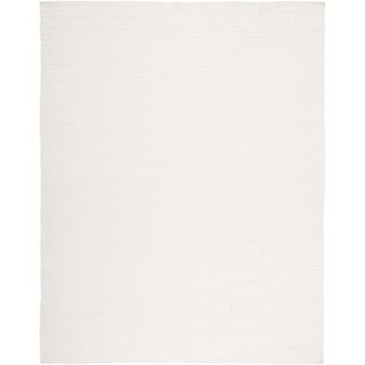 Ivory Hand Tufted Wool 8' x 10' Area Rug