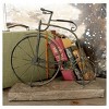 Vintage Reflections Rustic Iron and Wood Penny-Farthing Model Bicycle (14") - Olivia & May: Antique-Inspired Tabletop Sculpture - 2 of 4