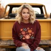 Simply Sage Market Women's Graphic Sweatshirt Pastel Pumpkins - 2 of 4