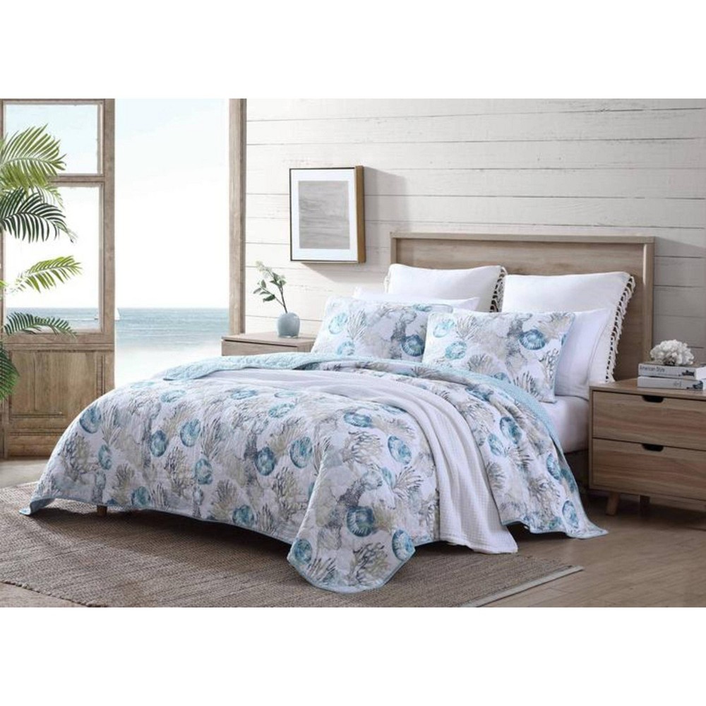 Photos - Duvet Tommy Bahama Twin Freeport Quilt & Sham Set Blue  