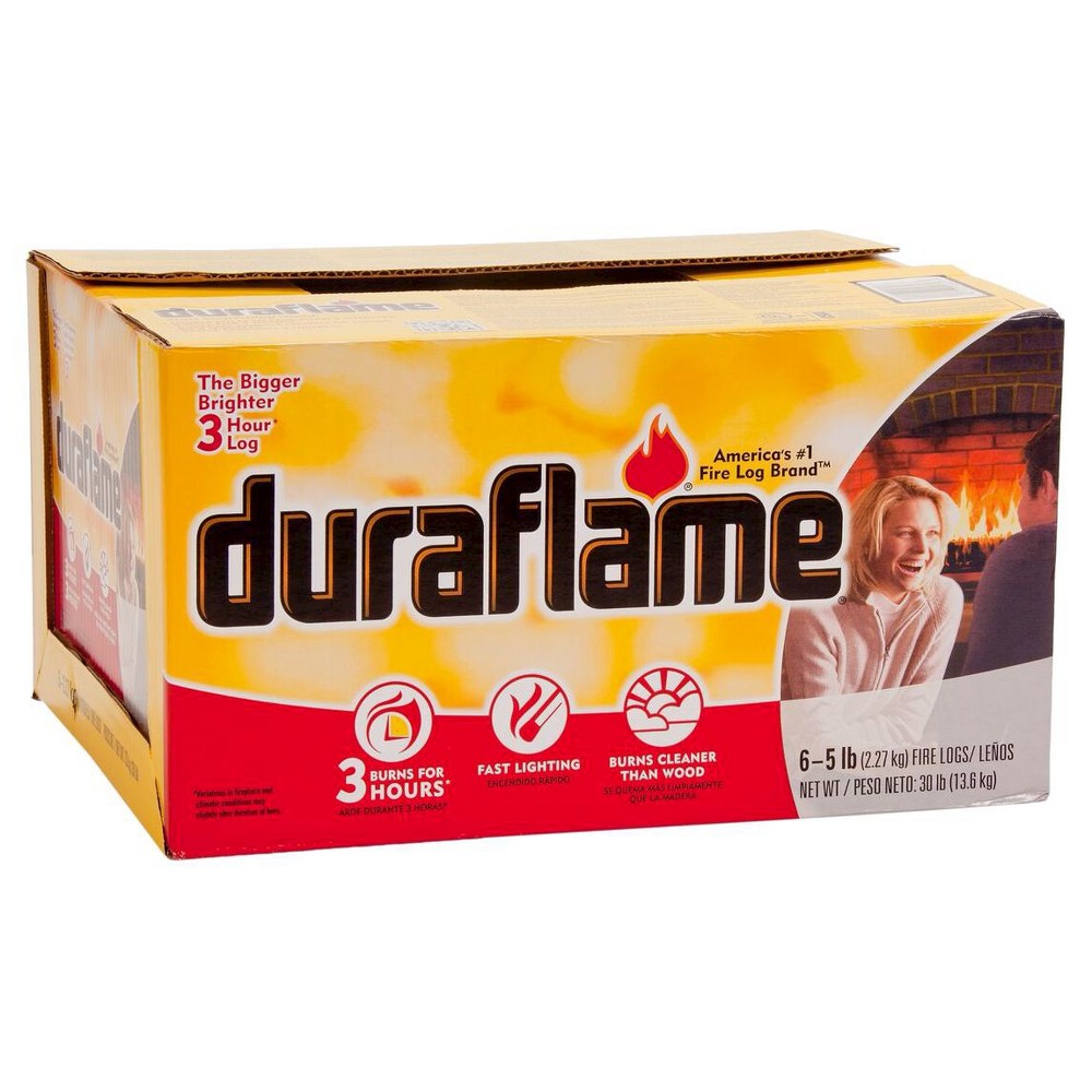 UPC 041137026273 product image for DURAFLAME 6pk 5lb Firelogs | upcitemdb.com