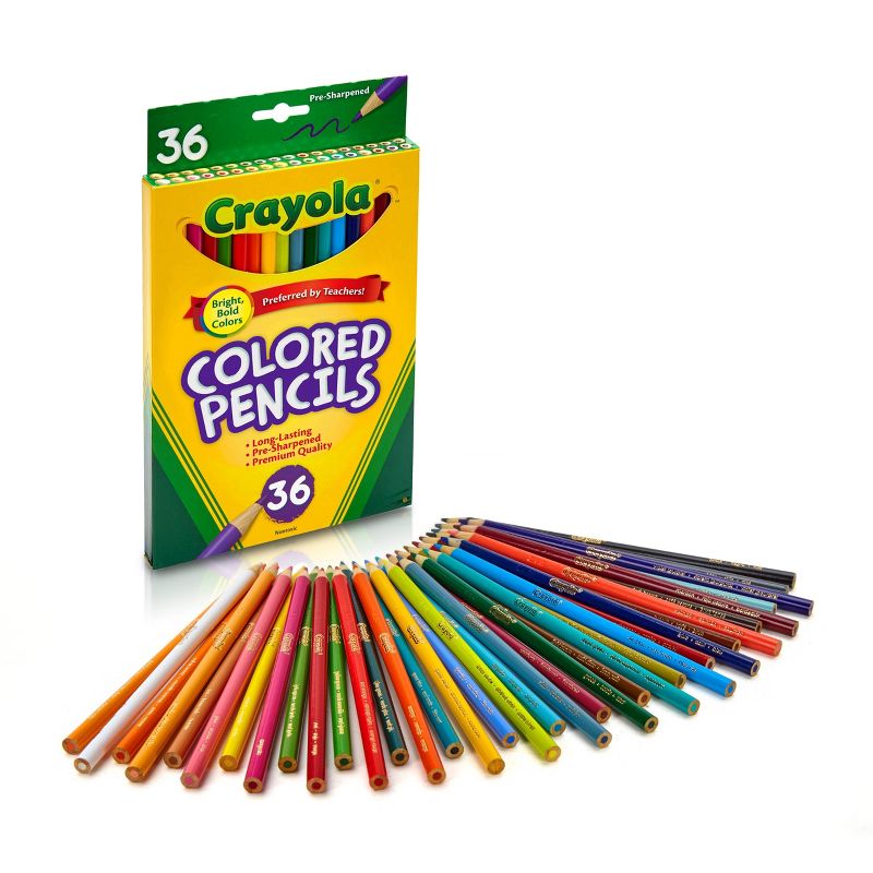 Crayola 36pk No.2 Colored Pencils, 2 of 6