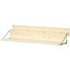 Outsunny Hanging Balcony Table, Spruce Wood Foldable Railing Bar, Serving Table & Desk, Fits up to 3.9 Inches, Natural - 4 of 4