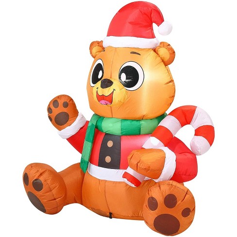 Joiedomi 4 Ft Teddy Bear Inflatable : Target