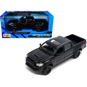 2023 Toyota Tacoma TRD PRO Pickup Truck Black Metallic with Sunroof "Special Edition" Series 1/27 Diecast Model Car by Maisto - 1 of 3