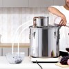 VEVOR Alcohol Still, 13.2 Gal / 50 L Stainless Steel Water Alcohol Distiller with Copper Coil, Home Brewing Refining Fermentation Kit, Silver - 2 of 4