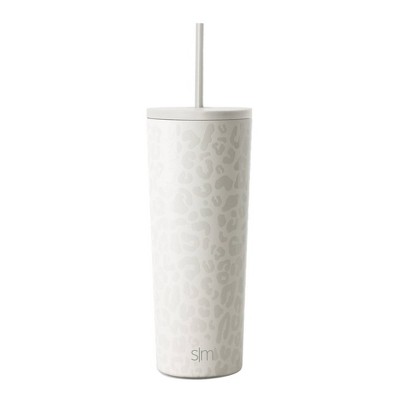 Simple Modern 40oz Trek Tumbler Cream Leopard