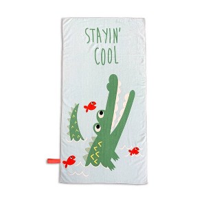 Alligator Beach Kids' Towels - Bullseye's Playground™ - 1 of 3